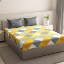 Wakefit 200 TC Flat 100 Cotton Printed