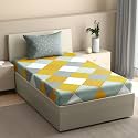 Wakefit 200 TC Flat 100 Cotton Printed