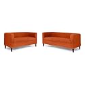 Wakefit 32 Seater Sofa Set Terracotta Modern