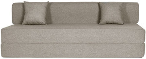 wakefit flipper 3 seater double foam fold out sofa cum bed