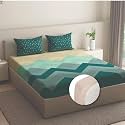 Wakefit Cotton Fitted Bedsheet 200 TC