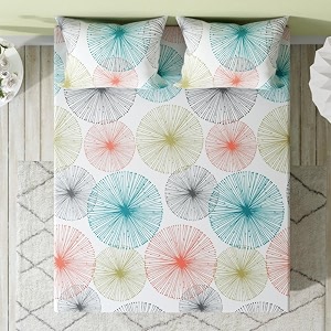 Wakefit Cotton Fitted Bedsheet 200 TC