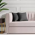 Wakefit Cushion Covers|Super Soft Polyester Fabric 360 TC|Malphino Smoke Grey|16X16 Inch|Sofa Pillow Cover Set Of 2
