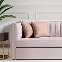 Wakefit Cushion Covers|Polyester Fabric 360 TC|Jio Fabric 360 TC Amphora Brown|16X16 Inch|Sofa Pillow Cover Set Of 2