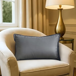 wakefit cushion for sofa  super soft fabric cushion pillow throw pillow for sofa  premium fresh hollow fibre filling  12x12 inches  grey  set of 5