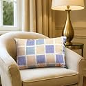 Wakefit Cushion for Sofa | Super Soft Fabric Cushion Pillow, Throw Pillow for Sofa | Premium Fresh Hollow Fibre Filling | 16x16 Inches | Autumn Sunset | Set of 3