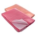 Wakefit Baby Swaddle Wrap | 100% Cotton Ultra Soft Printed Muslin Cloth Wrap for New Born Baby | Snuggle Wrap for Toddlers | Small (70x70 Cms) | Elepha | White - Set of 2