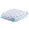 Wakefit Dohar Double Bed | 100% Cotton Blanket for Double Size Bed, Quilt | 110 GSM | Reverisible AC Blanket | 90x82 Inches - Panag Pink