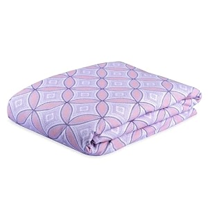 wakefit dohar single bed  100 cotton blanket for single size bed quilt  110 gsm  reverisible ac blanket  90x56 inches - mika lilac