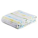 Wakefit Dohar Single Bed | 100% Cotton Blanket for Single Size Bed, Quilt | 110 GSM | Reverisible AC Blanket | 90x56 Inches - Tropica Yellow