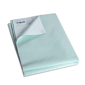 wakefit baby swaddle wrap  100 cotton ultra soft printed muslin cloth wrap for new born baby  snuggle wrap for toddlers  large 100x100 cms  elepha  white - set of 1