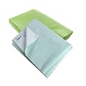 Wakefit Daffy Waterproof Dry Sheets - Small (50cmX70cm) (Aqua Blue)