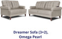 Wakefit Fabric 3 + 2 Sofa Set