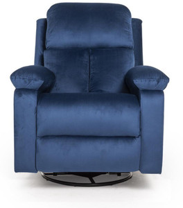 wakefit stargazer fabric manual swivel  rocker recliner