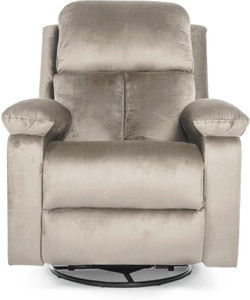 wakefit stargazer fabric manual swivel  rocker recliner