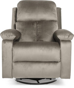 wakefit stargazer fabric manual swivel  rocker recliner