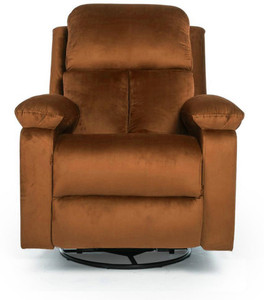 wakefit stargazer fabric manual swivel  rocker recliner