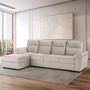 wakefit sofa set  3 year warranty  sofa 3 seater 3 seater sofa for living room wooden sofa set 3 seater  left aligned sofa for living room - lounger plusreflection  white