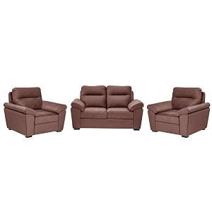 wakefit sofa set  3 year warranty  sofa 4 seater 4 seater sofa for living room wooden sofa set sofa set 211 seater - lounger plusreflection  rose brown