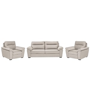 wakefit 5 seater sofa set  5 year warranty  white pine wood modern casual lounger plus 5 seater sofa for living room