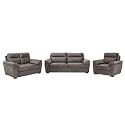 Wakefit Sofa Set | 5 Year Warranty | Sofa 1 Seater, 1 Seater Sofa for Living Room, Wooden Sofa Set, Single Seater - Azores(Robin : Beige)