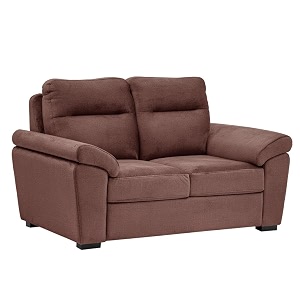 wakefit sofa set  3 year warranty  sofa 2 seater 2 seater sofa for living room wooden sofa set couch sofa for living room - lounger plusreflection  rose brown