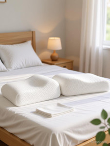 Wakefit Memory Foam Sleeping Pillow Pack of