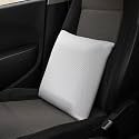 Wakefit Memory Foam Back Support Cushion | Ergonomic Lumbar, Lower &amp; Upper Back Support Pillow | Textured Mesh Cover | Office Chair &amp; Car Seat Cushion | 2 Year Warranty | 14x14 Inch | White