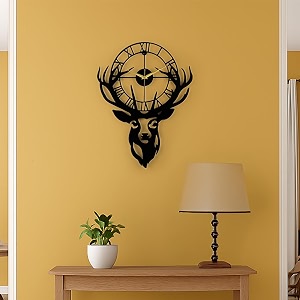 Wakefit Metal Analog Wall Clock Big