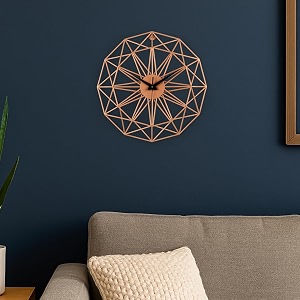 Wakefit Metal Analog Wall Clock Big
