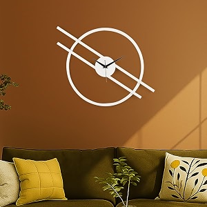 Wakefit Metal Analog Wall Clock Big