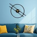 Wakefit Metal Analog Wall Clock Big 