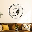Wakefit Metal Analog Wall Clock Big 