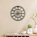 Wakefit Metal Analog Wall Clock Big 