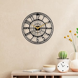 Wakefit Metal Analog Wall Clock Medium