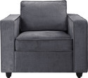 Wakefit Napper Plus Fabric 1 Seater  Sofa