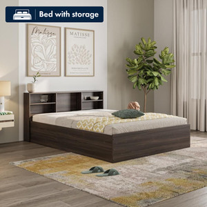 Wakefit Petra Engineered Wood Queen Box Bed