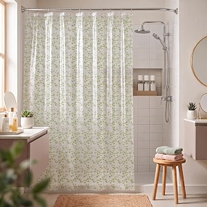 Wakefit PEVA Plastic Printed Shower Curtain 7