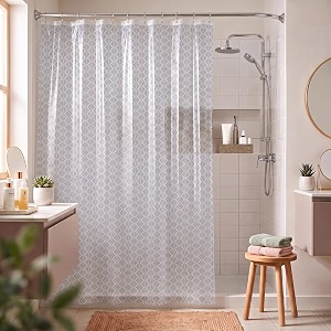 Wakefit PEVA Plastic Printed Shower Curtain 7