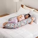 Wakefit Pregnancy Pillow | 6 Months Warranty | Velvet C-Shape Maternity Pillow for Pregnant Mothers, Pillow for Pregnant Women | Charcoal Grey
