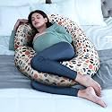 Wakefit Pregnancy Pillow | 6 Months Warranty | Velvet C-Shape Maternity Pillow for Pregnant Mothers, Pillow for Pregnant Women | Charcoal Grey