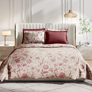 Wakefit Premium 100 Cotton 300 TC Flat