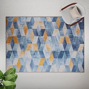 wakefit 3d printed carpet  vintage carpet rug runner and carpets for bedroomliving areahome  soft amp stylish print on felt  3 x 5 feet  polyester  anti skid backing  charlie-redpurple