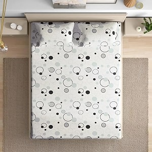 Wakefit Wakefit Flat Bedsheet Bubbles Double