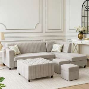 wakesure premium quality rhs velvet fabric 3  2  2  1 sofa set