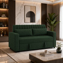 WAKESURE Premium Quality Velvet Fabric 2 Seater