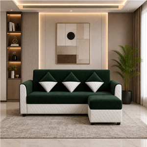 wakesure premium quality velvet fabric 3  1 sofa set