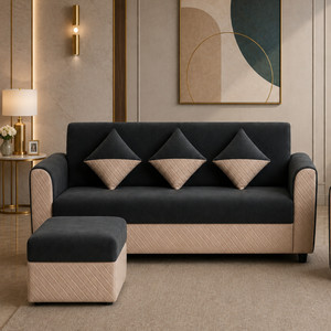 wakesure premium quality velvet fabric 3  1 sofa set