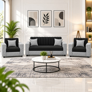 wakesure premium quality velvet fabric 3  1  1 sofa set