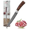 Wakoli EDIB Meat Carving Knife, 7-Inch High Carbon Stainless Steel Blade